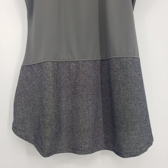 3/$25 Under Cover Agent Kathleen Kirkwood Collared Shirt Top M Under Layer Gray - Picture 7 of 8